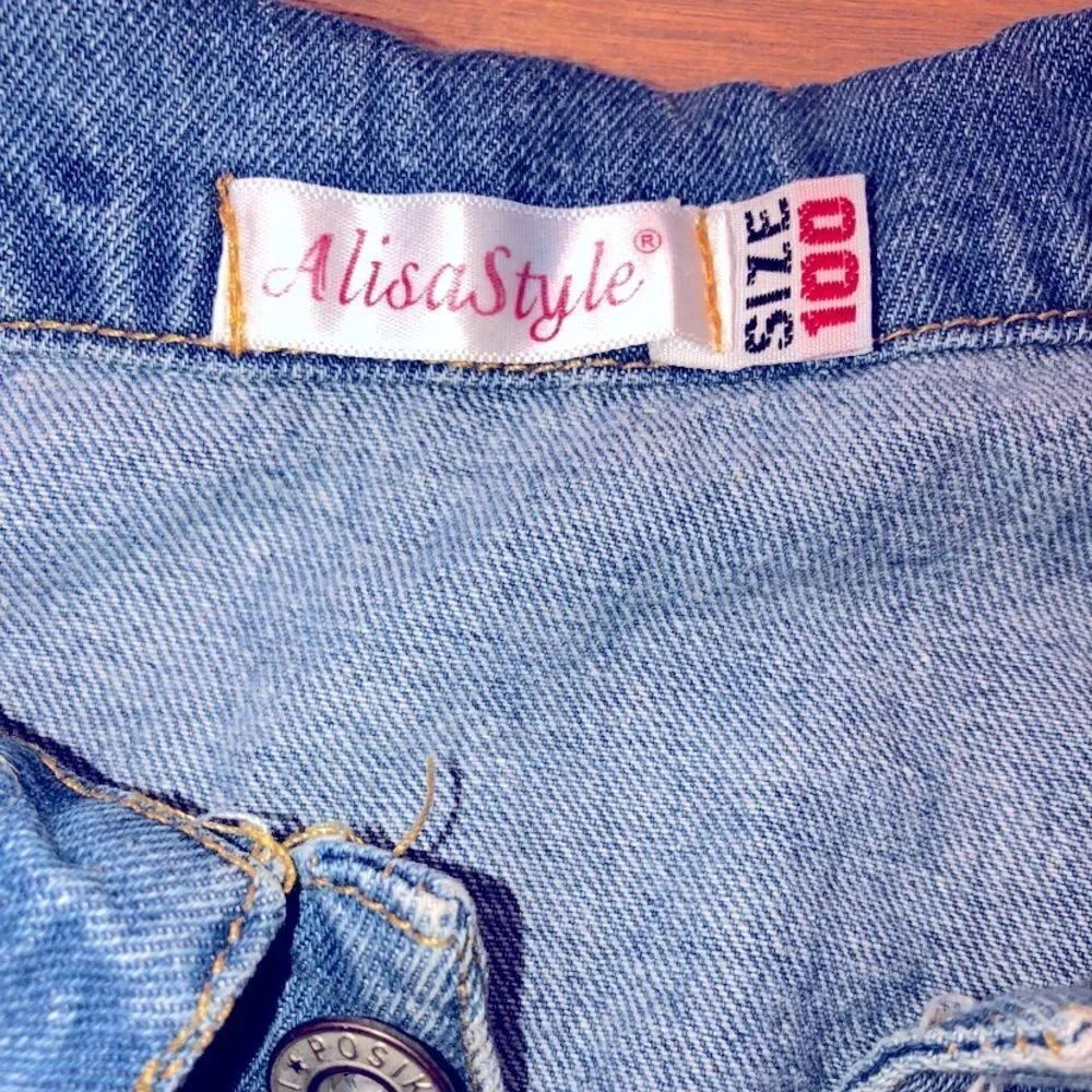 Alisa Style Girls 3-4 T Denim Jacket